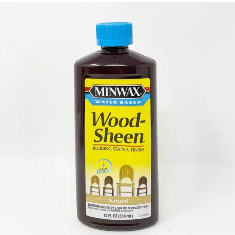 Minwax Wood-Sheen Rubbing Stain & Finish Water Based NATURAL COLOR